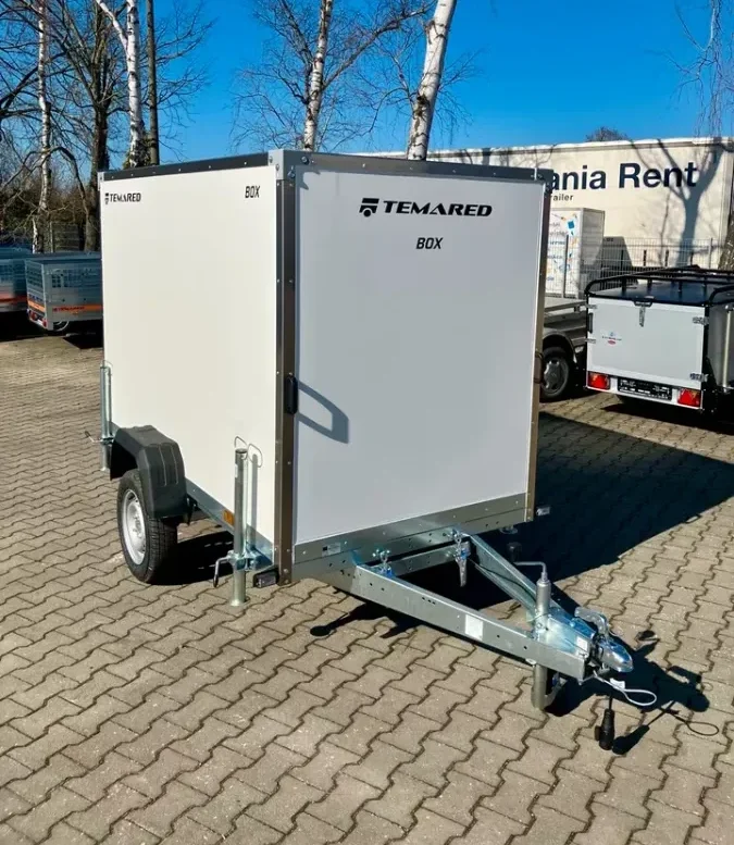 TEMARED 2312-4 – hochwertiger Anhänger für vielseitige Transportaufgaben.