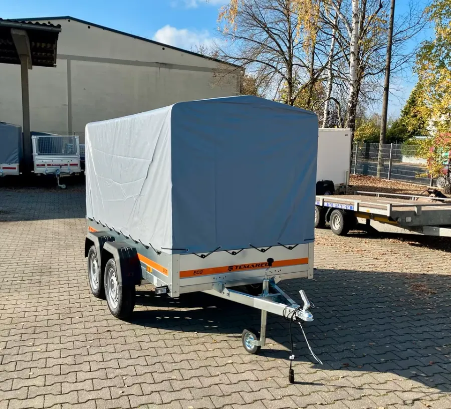 TEMARED ECO 2612-1 – hochwertiger Anhänger für vielseitige Transportaufgaben.