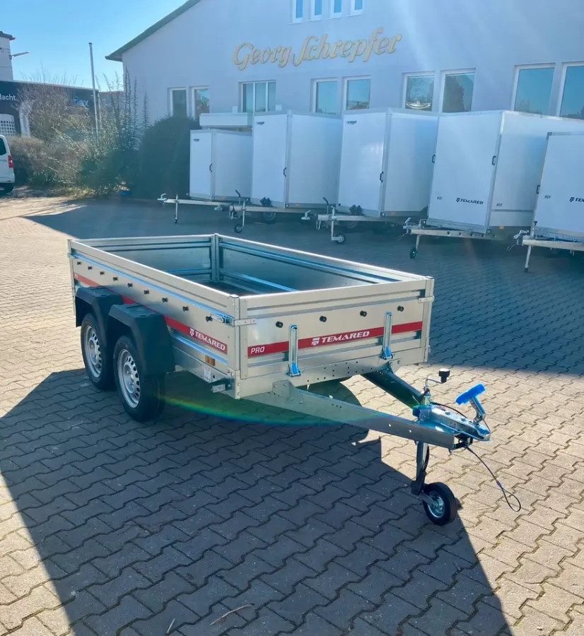 TEMARED PRO 2612-6 – hochwertiger Anhänger für vielseitige Transportaufgaben.