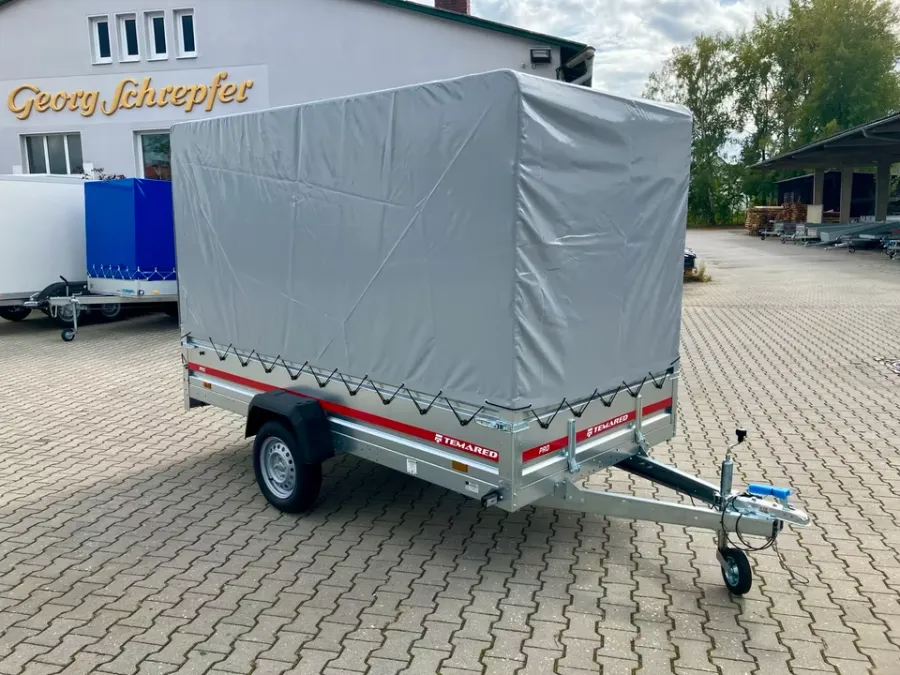 TEMARED PRO 3015-6 – hochwertiger Anhänger für vielseitige Transportaufgaben.
