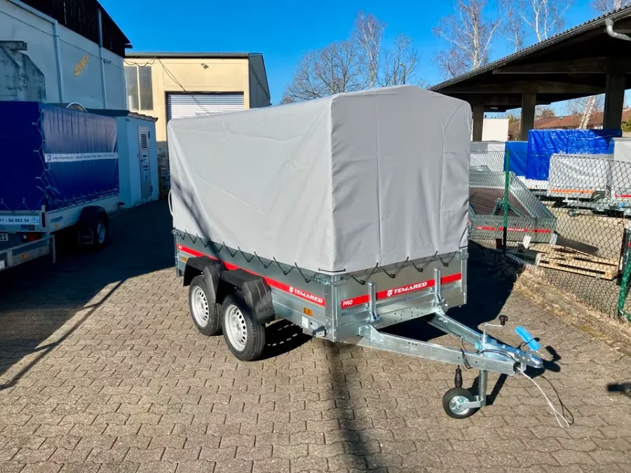 TEMARED Pro 2612-8 – hochwertiger Anhänger für vielseitige Transportaufgaben.