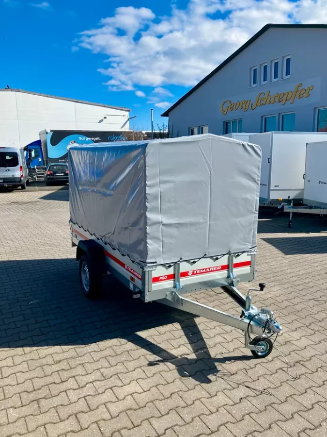 TEMARED Pro 2612-8 – hochwertiger Anhänger für vielseitige Transportaufgaben.