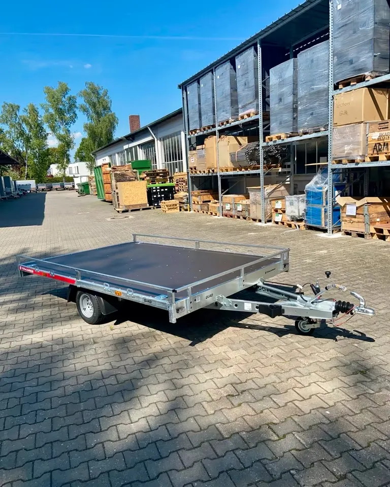 TEMARED Quad Transporter-10 – hochwertiger Anhänger für vielseitige Transportaufgaben.